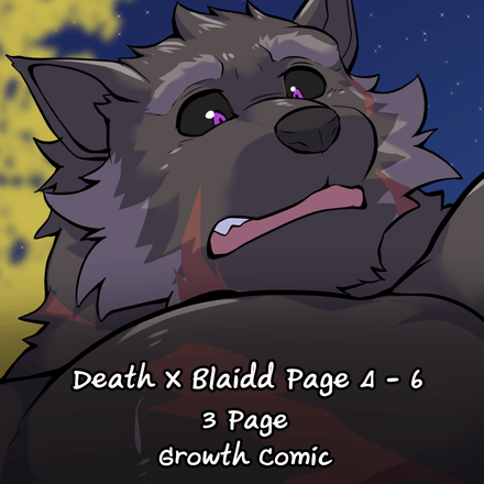 Growth comic &quot;Death X Blaidd&quot; Page 4 - 6