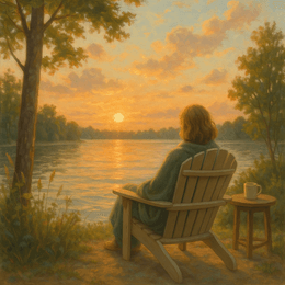 Peaceful Relaxing Background Music with Nature Noises