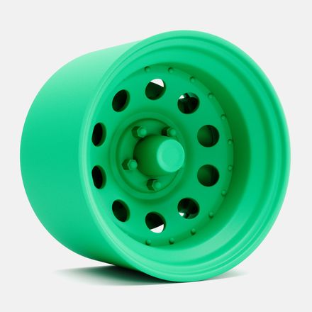 1/24 Scale, 15x10 Gold Nugget Wheel and Brake