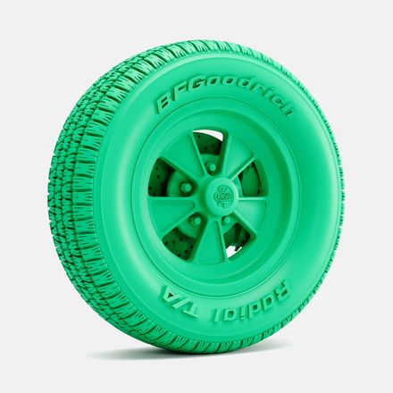 1/24 Scale, 15x6 Cragar G/T Plus Wheel, BFGoodrich Radial T/A Tire