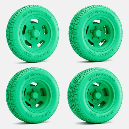 1/24 Scale, 15x5, 15x7, 15x8, 15x10 US Indy Mag Wheels, BFGoodrich Radial T/A Tires