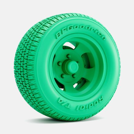1/24 Scale, 15x10 US Indy Mag Wheel, BFGoodrich Radial T/A Tire