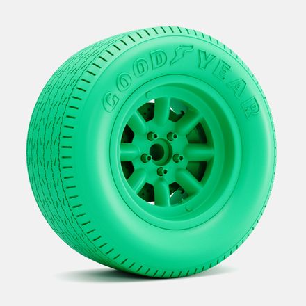 1/24 Scale, 15x10 Minilite Wheel, Goodyear Blue Streak 800 Tire