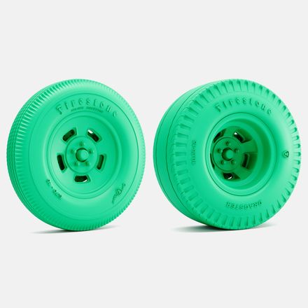 1/24 Scale, 15x4.5 &amp; 15x10 Halibrand Sprint Wheels, Firestone Tire