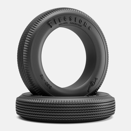 1/18 Firestone Bias Ply Tires