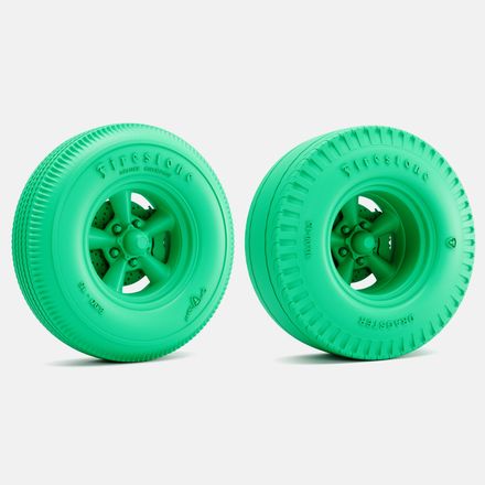 1/24 Scale, 15x7 &amp; 15x10 Torq Thrust D Wheels, Firestone Tires