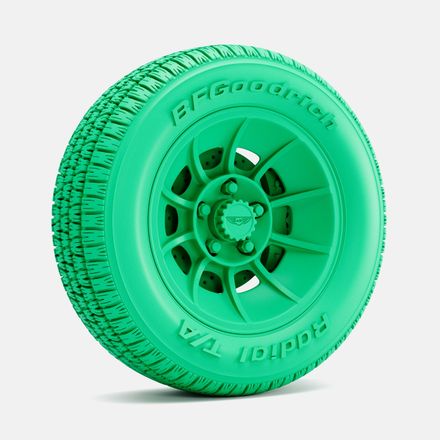 1/24 Scale, 15x7 American Racing Vector Wheel, BFGoodrich Radial T/A Tire