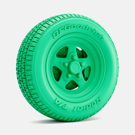 1/24 Scale, 15x7 Weld Pro Star Wheel, BFGoodrich Radial T/A Tire