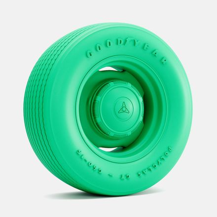 1/24 Scale, 15x8 Mopar Steelie Wheel, Goodyear Polyglas G60 Tire