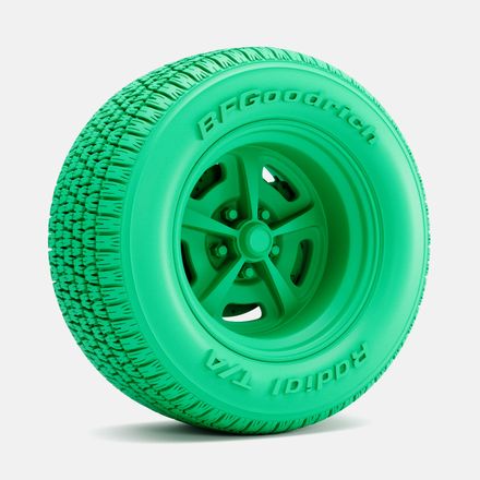 1/24 Scale, 15x10 Magnum 500 Wheel, BFGoodrich Radial T/A Tire