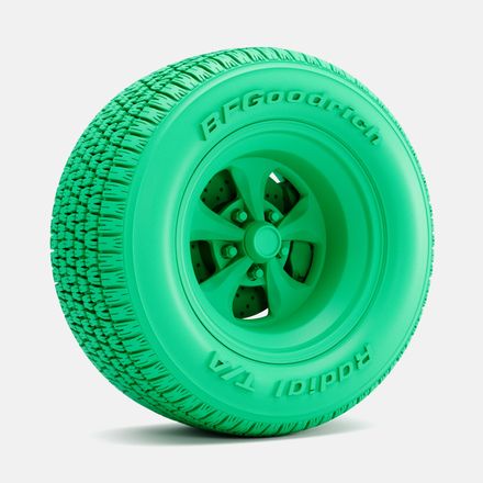 1/24 Scale, 15x10 Keystone Klassic Wheel, BFGoodrich Radial T/A Tire