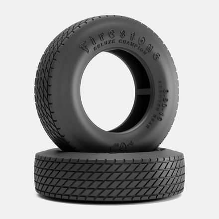 1/18 Firestone Dirt Track Rear Tire
