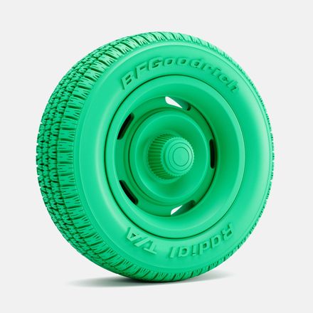1/24 Scale, 15x7 GM Rallye Wheel, BFGoodrich Radial T/A Tire