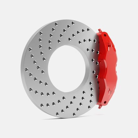 15 Inch Drilled Brakes (All Scales)