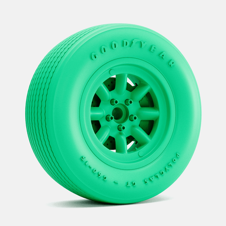 15x8 Minilite Wheel, Goodyear Polyglas G60-15 Tire