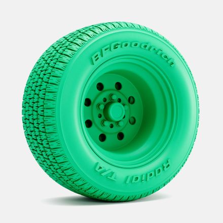 1/24 Scale, 15x10 Weld Draglite Wheel, BFGoodrich Radial T/A Tire