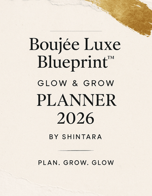 Boujée Luxe Blueprint*™ GLOW &amp; GROW PLANNER