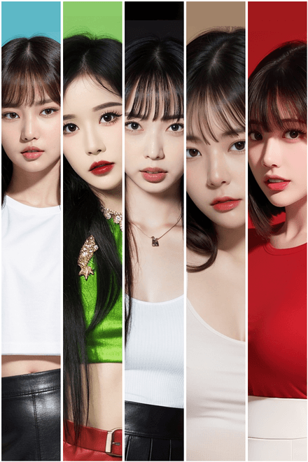 Compilation of Asian characters（5P）
