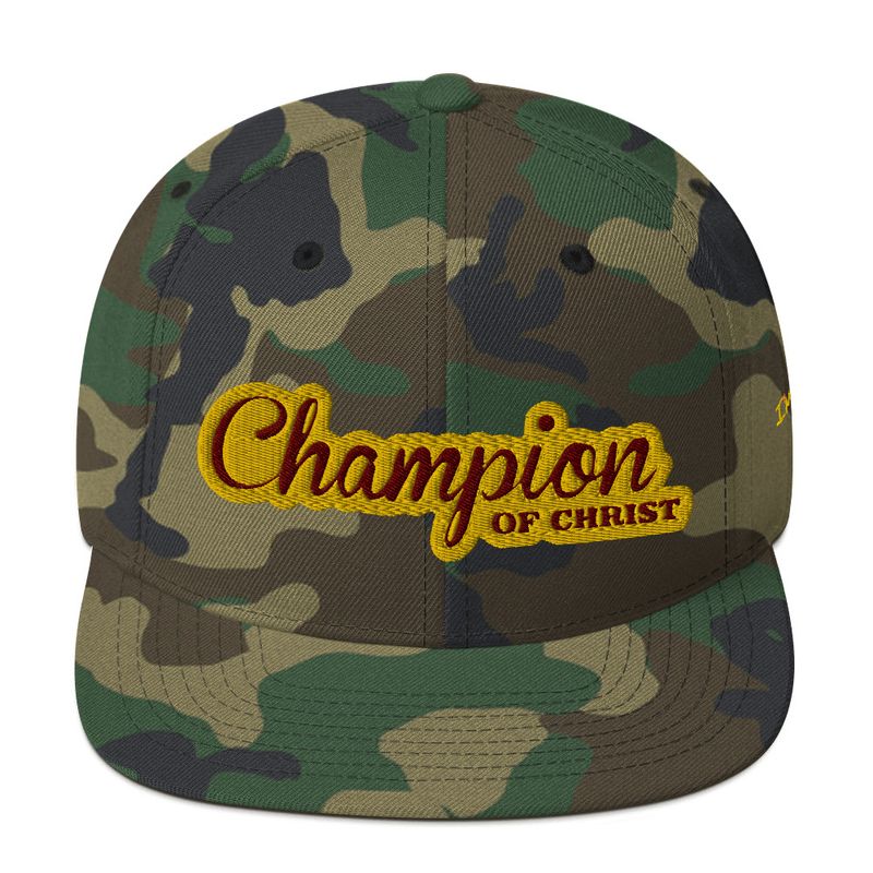 Camo store champion hat