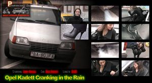 Opel Kadett Cranking in the Rain