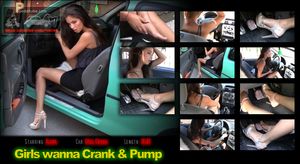 Girls wanna crank and pump