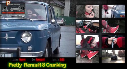 Pretty Renault R8 Cranking