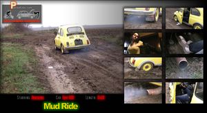 Fiat 500 Mud Ride