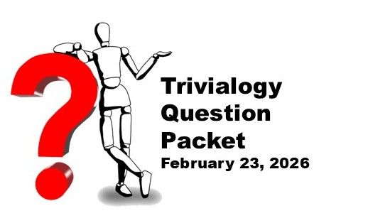 Trivia Pub Quiz Questions for February 23, 2026