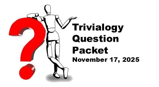 Pub Quiz Trivia Questions for November 17, 2025