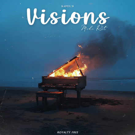 K4pel - "Visions" Piano Midi Kit (Dark, Sad, Emotional, Melancholic, Chords, Melodies)