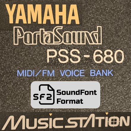 Yamaha PSS-680 SoundFonts