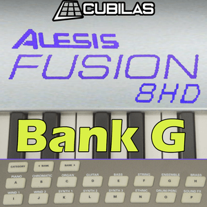 Alesis Fusion 8HD (Bank G) MPC Expansion