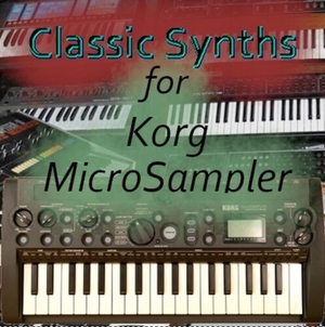 Classic Synthesizer Banks for Korg MicroSampler