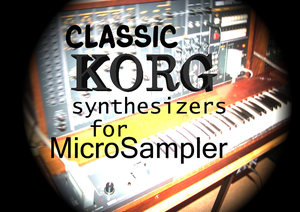 Classic Korg Synths for Korg MicroSampler