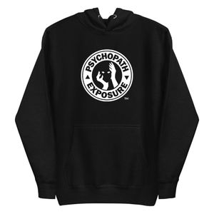 Signature Psychopath Exposure Logo - Hoodie [White &amp; Blaqk]