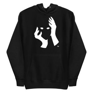 Behind the Mask Psychopath Exposure Logo - Hoodie [White &amp; Blaqk]