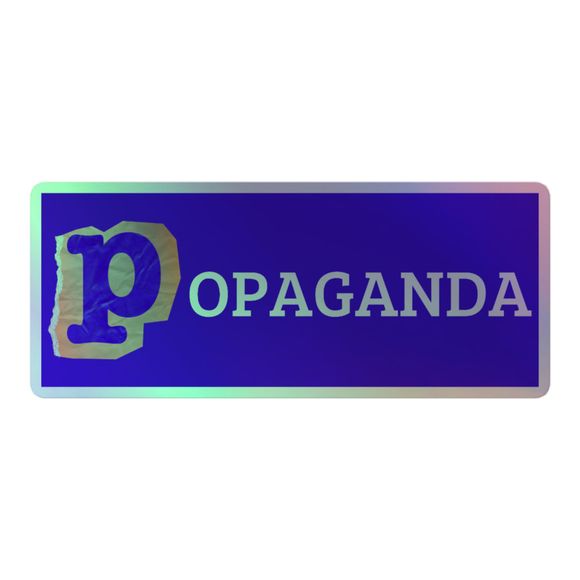 Popaganda Hologram Sticker
