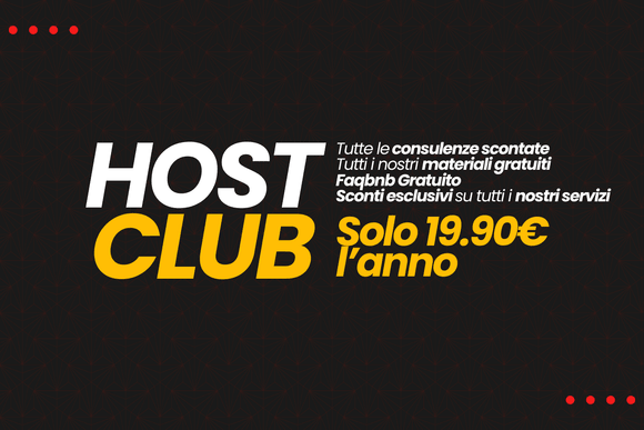 Iscrizione a HostClub [Annuale]
