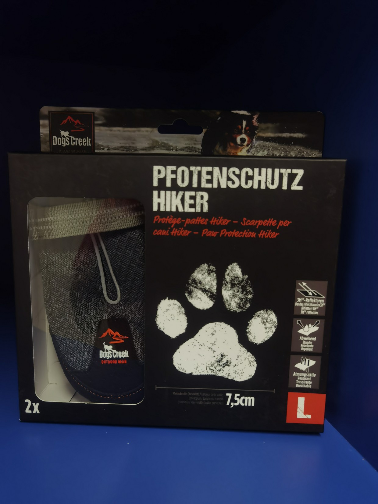 Neu Dogs Creek Pfotenschutz Hiker L
