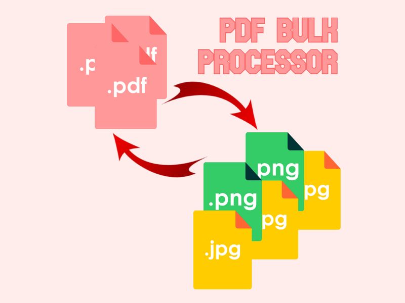 PDF Bulk Processor v1 – Convert &amp; Merge Files