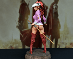 Musketeer Woman – STL Model 
