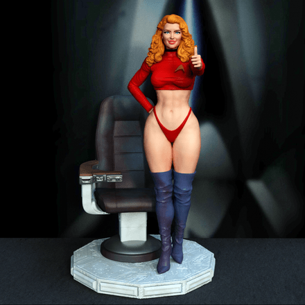 pin up star trek