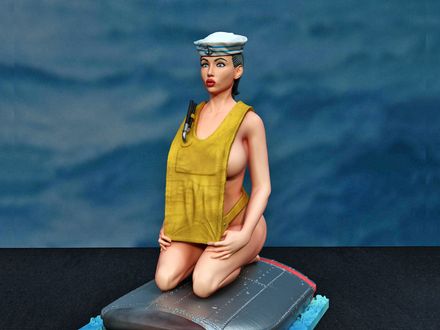 Naval Pin-Up Girl