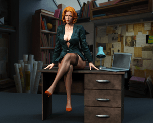 Dana Scully  X-Files 3D Print STL