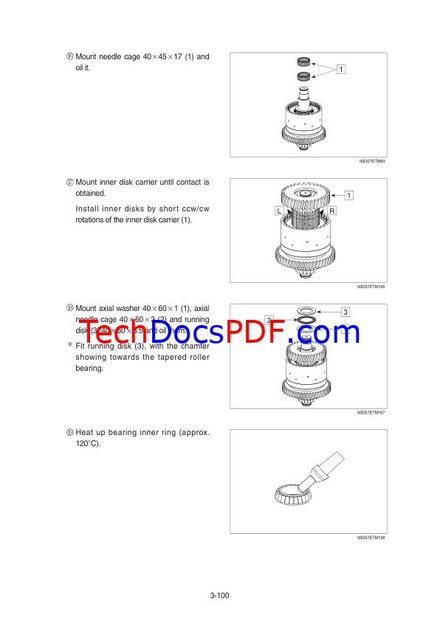 Hyundai 50D-7A 60D-7A 70D-7A Forklift Service Manual
