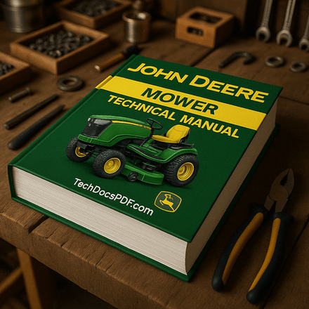 John Deere 737 and 757 Mid-Frame Z-Trak Mower Technical Manual (TM2199)