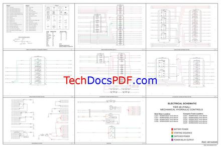 New Holland NHM/NGM Series Tier 4B (Final) Electrical Schematics L221, L228, C227, C232, C237