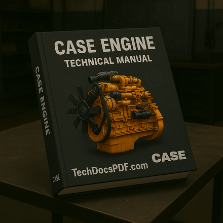 CASE 445/M2, 445T/M2 and 668T/M2 Engines Service Manual (6-74500NA)