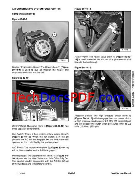 Bobcat 5600 Toolcat SN A94Y11001 &amp; Above Service Manual (6990050enUS)