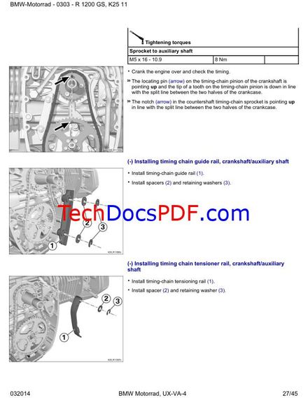 BMW R1200GS K25 11 2008 Service Manual